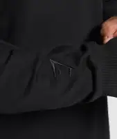 Long Sleeve Polo(Black,3XL)