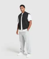 Micro Fleece Gilet(Black,3XL)