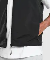 Micro Fleece Gilet(Black,3XL)