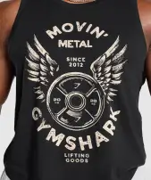 Movin' Metal Graphic Tank(Black,3XL)