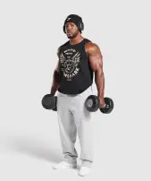 Movin' Metal Graphic Tank(Black,3XL)