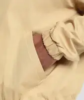 Oversized Hooded Jacket(Sand Beige,3XL)