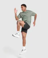 Oversized Performance T-Shirt(Unit Green,3XL)