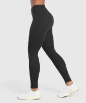 Running Leggings(Black,XXS)
