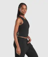 Rest Day Tank With Shelf(Black,XXS)