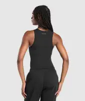 Rest Day Tank With Shelf(Black,XXS)