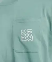 Monogram T-Shirt(Ink Teal,3XL)
