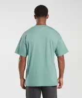 Monogram T-Shirt(Ink Teal,3XL)