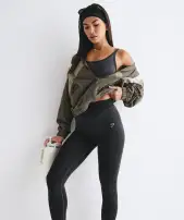 Sweat Seamless Washed Midi Tank(Black,XS)