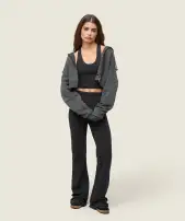 everywear Second Skin Tank(Black,XXS)