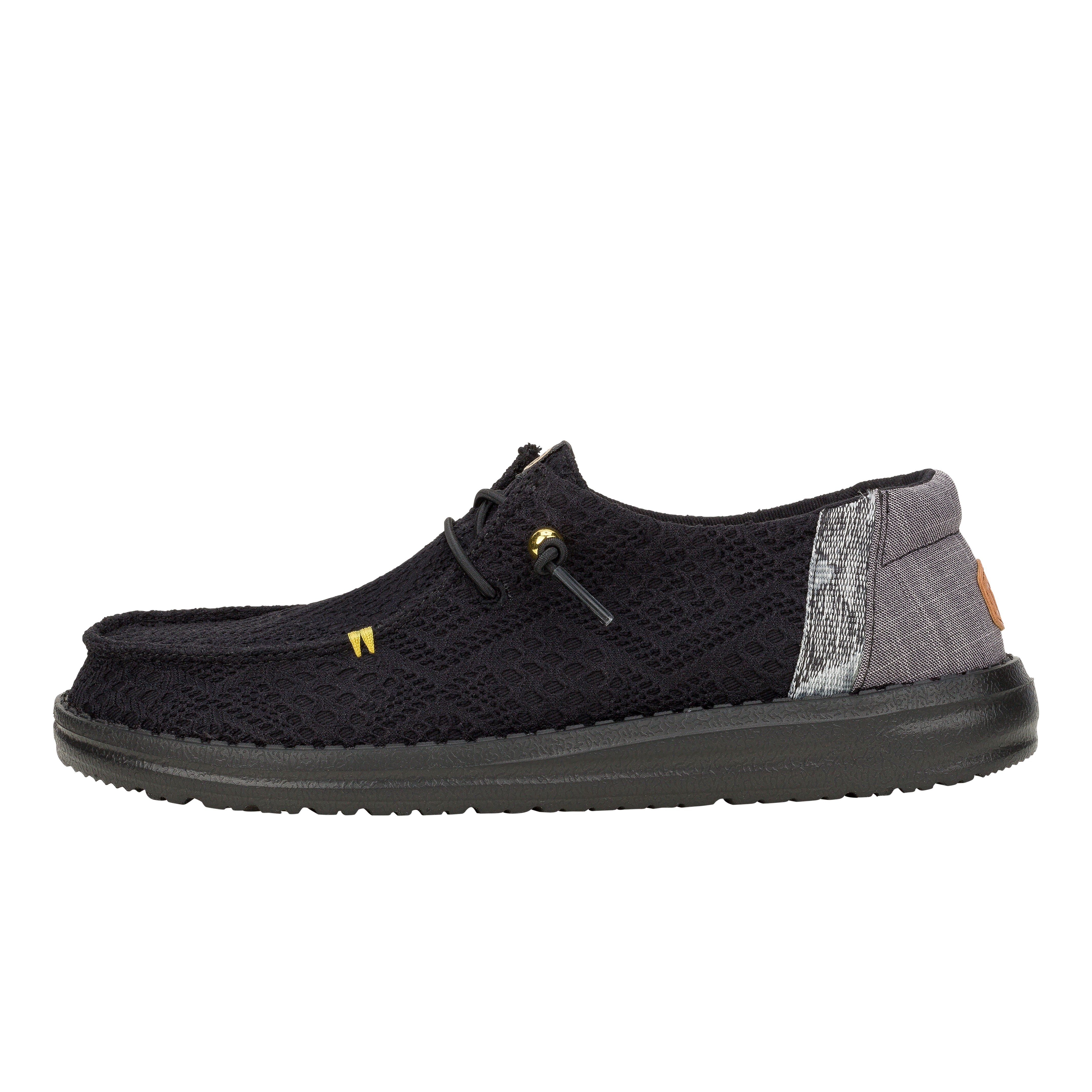Wendy Boho Crochet - Black/Black