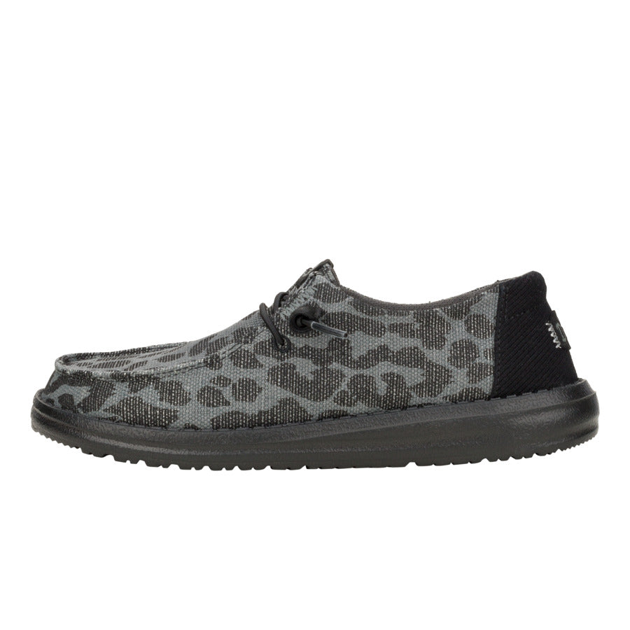 Wendy Leopard Sparkle - Black