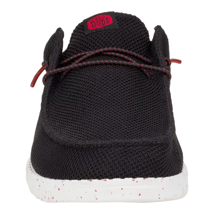 Wally Slip Varsity - Black/Red(7)