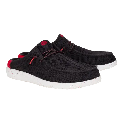 Wally Slip Varsity - Black/Red(7)