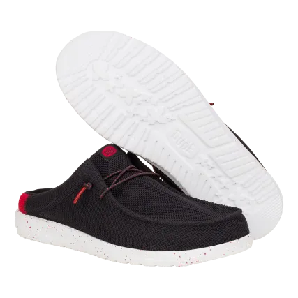 Wally Slip Varsity - Black/Red(7)