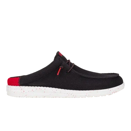 Wally Slip Varsity - Black/Red(7)