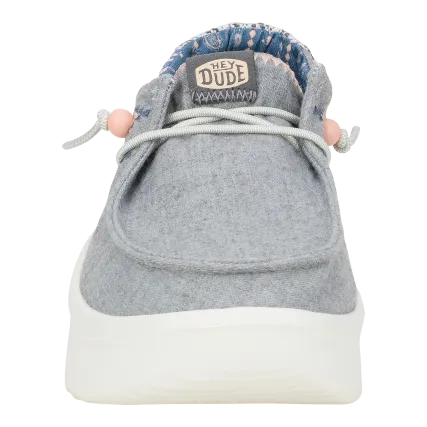 Wendy Peak Chambray Woven - Grey(5)