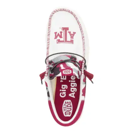 Men's Wally Tri Texas A&M - Texas AM White/Maroon(7)