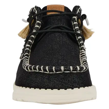 Wendy Mid Perf Canvas - Black(5)
