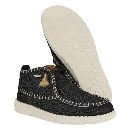 Wendy Mid Perf Canvas - Black(5)