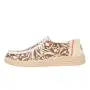 Wendy Espadrille Retro Palm - Downtown Brown/Egret