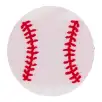 Baseball Patch - Baseball White/Red