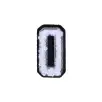 Number 0 Patch - 0 Black/White