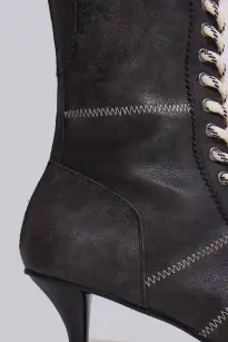Black Brooke Boxing Boot(UK 3,Black)