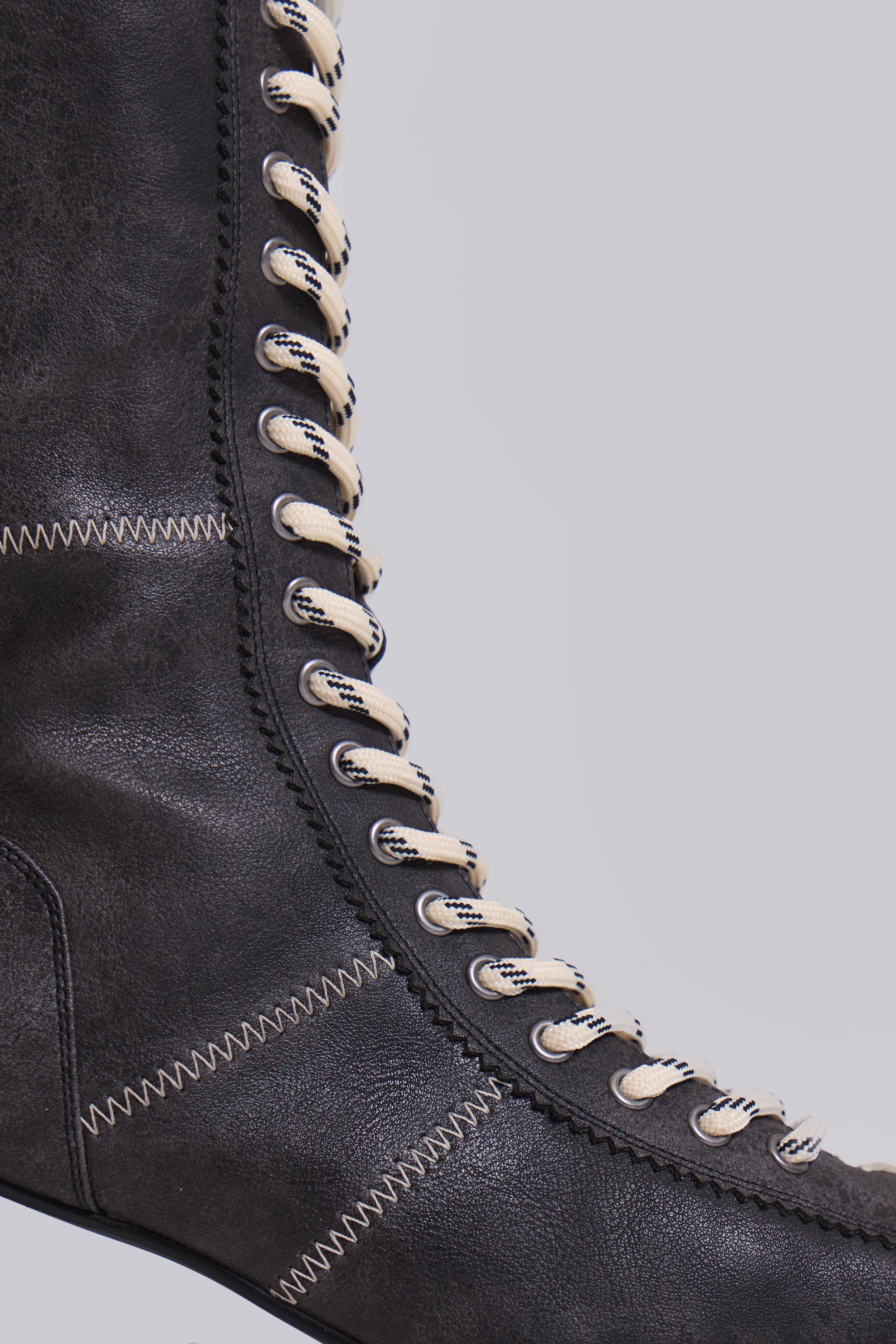 Black Brooke Boxing Boot(Black,UK 3)