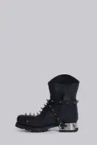 Mohawk Boots(UK 5,Black)