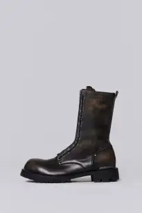Engine Boot(UK 5,Black)