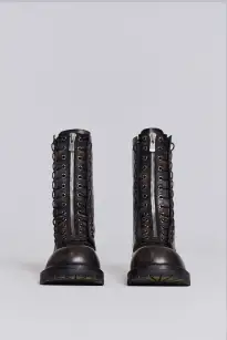 Engine Boot(UK 5,Black)