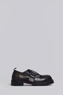 Demolition Derby Shoes(UK 5,Black)