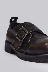 Demolition Derby Shoes(UK 5,Black)