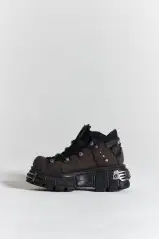 Decay Tower Ankle Boots(UK 4,Black)