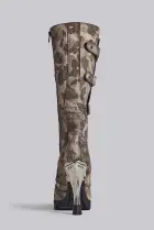Combat Camo Boots(UK 4,Camo)