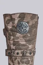 Combat Camo Boots(UK 4,Camo)