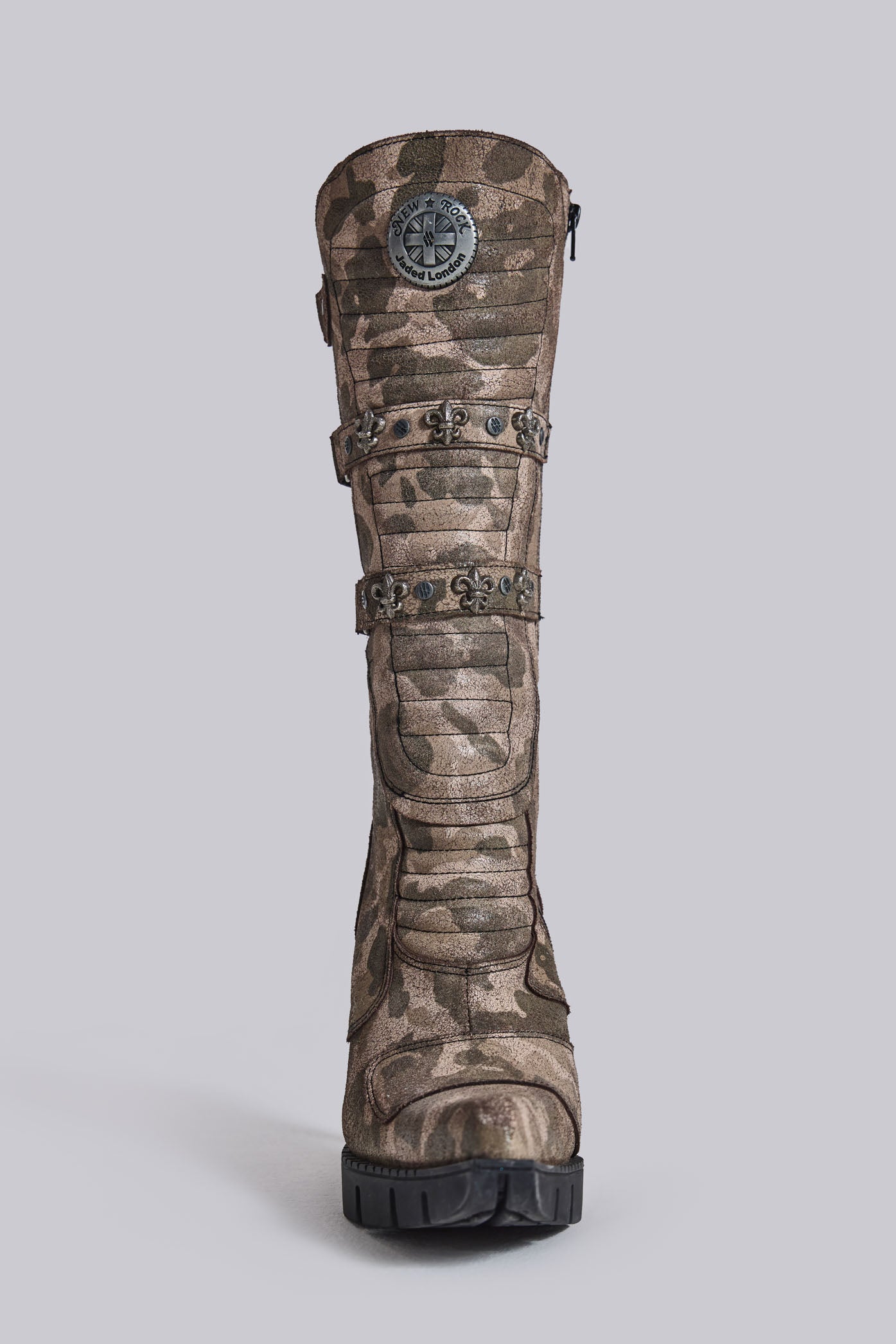 Combat Camo Boots(Camo,UK 4)