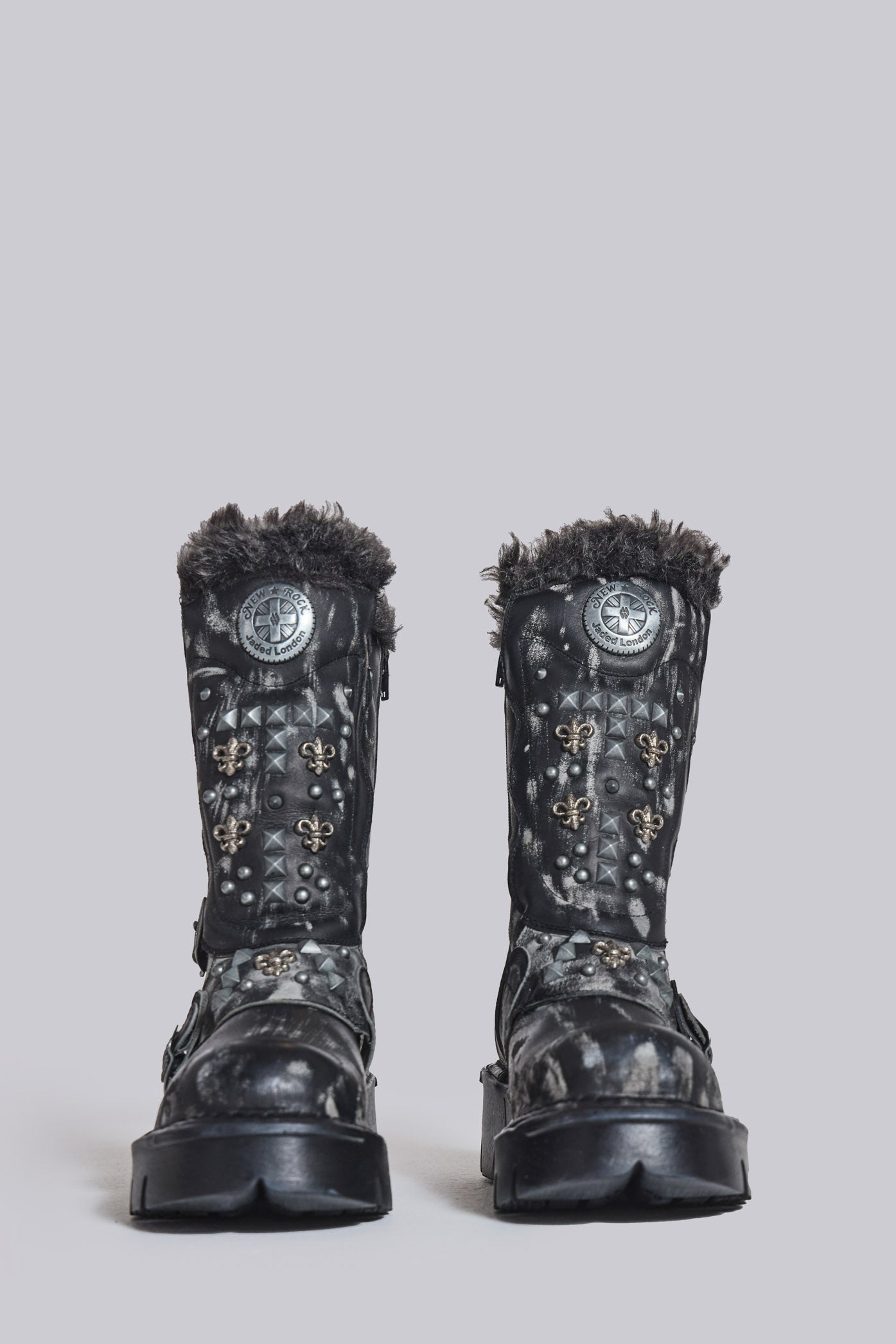 Pistol Boots(Black,UK 4)