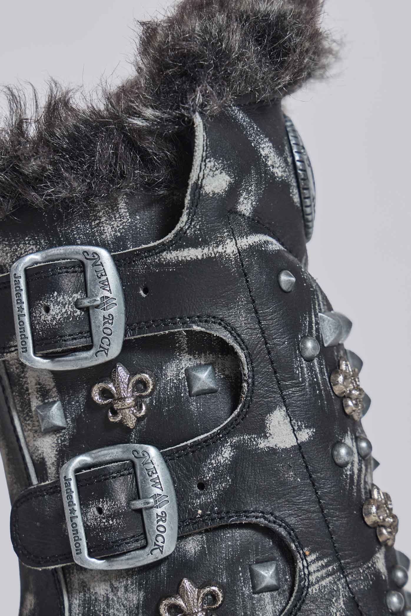 Pistol Boots(Black,UK 4)