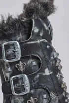 Pistol Boots(UK 4,Black)