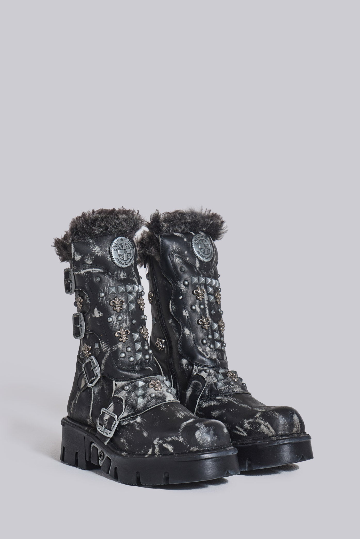 Pistol Boots(Black,UK 4)