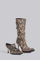 Combat Camo Boots(UK 4,Camo)