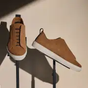 Men's Suede Solstice Sneaker - Chestnut