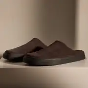 Men's Suede Clog - Cafe(8,Cafe,JP)