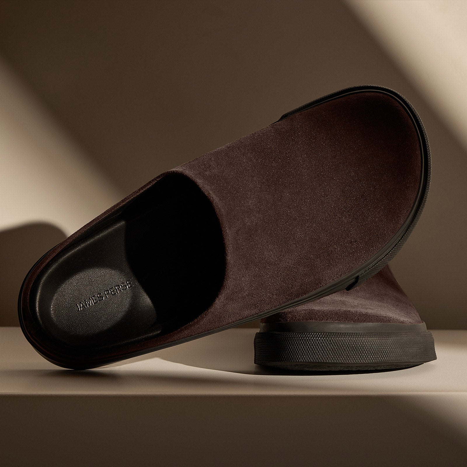 Men's Suede Clog - Cafe(Cafe,8,JP)