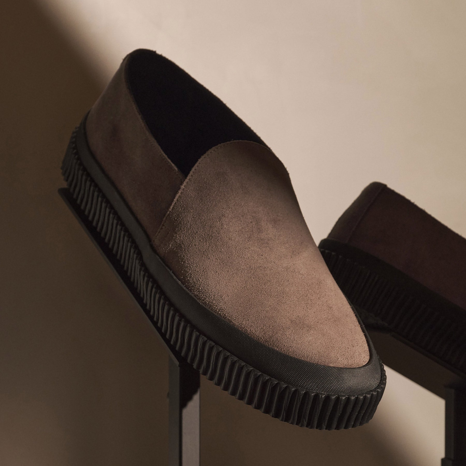Men's Vulcanized Slip On Loafer - Cement(Cement,8,JP)
