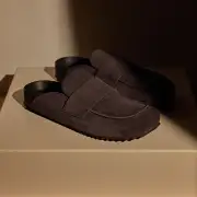 Men's Suede Slip On Loafer - Cafe(8,Cafe,JP)