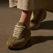 Women's Suede Low Running Sneaker - String(6,String,JP)