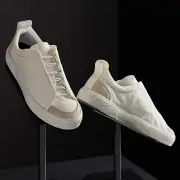 Women's Solstice Low Top Skate Sneaker - White/Taupe(6,White/Taupe,JP)